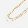 Double Chain Necklace (With Box)