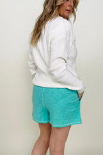 Zenana Contrast Stich Shorts with Pockets - 2 Colors